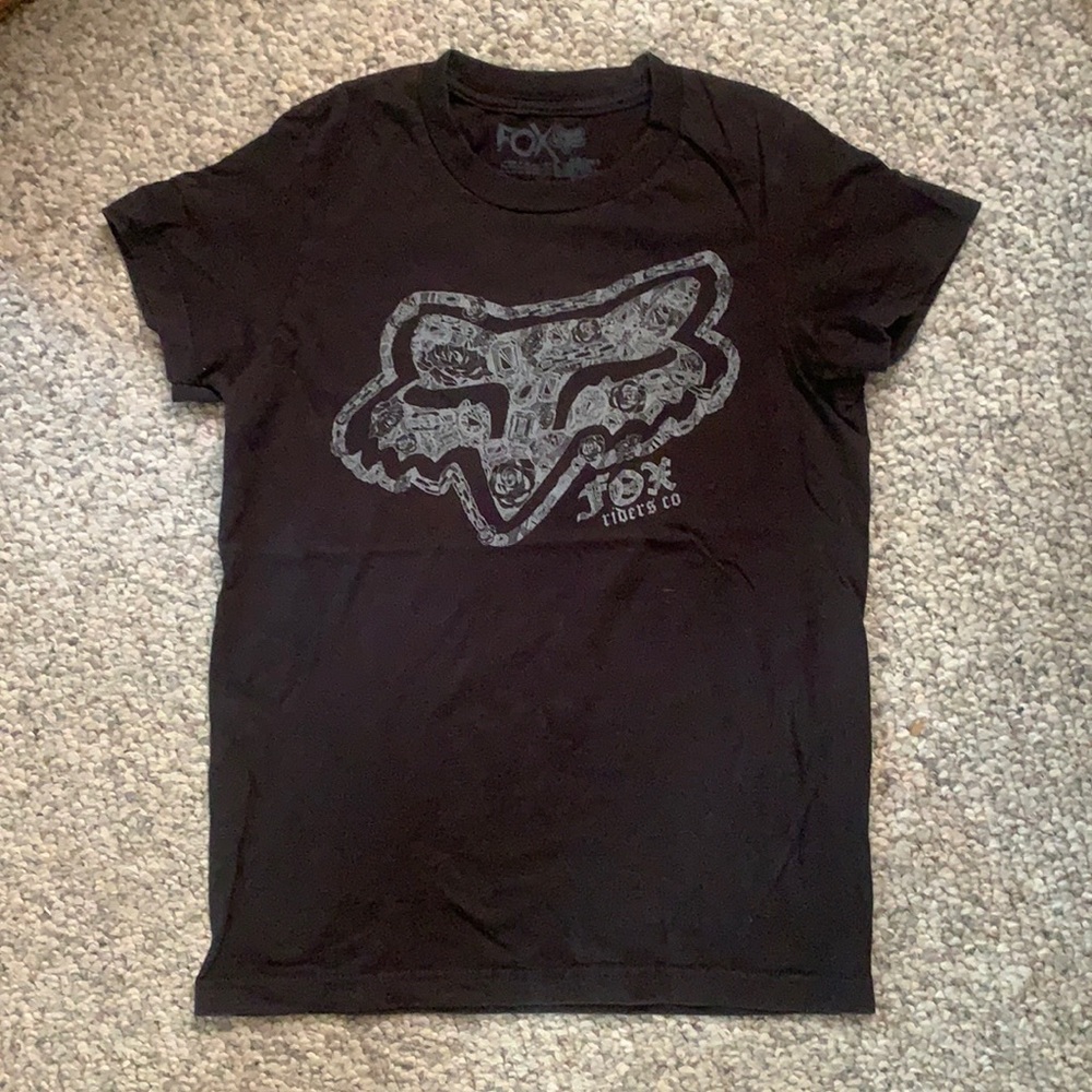 Small Black Fox Short Sleeve Shirt